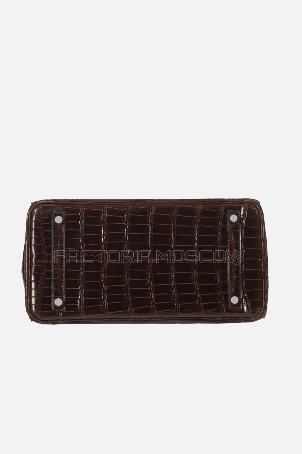 Hermes Birkin 30 Shiny Cocoan Niloticus Crocodile PHW