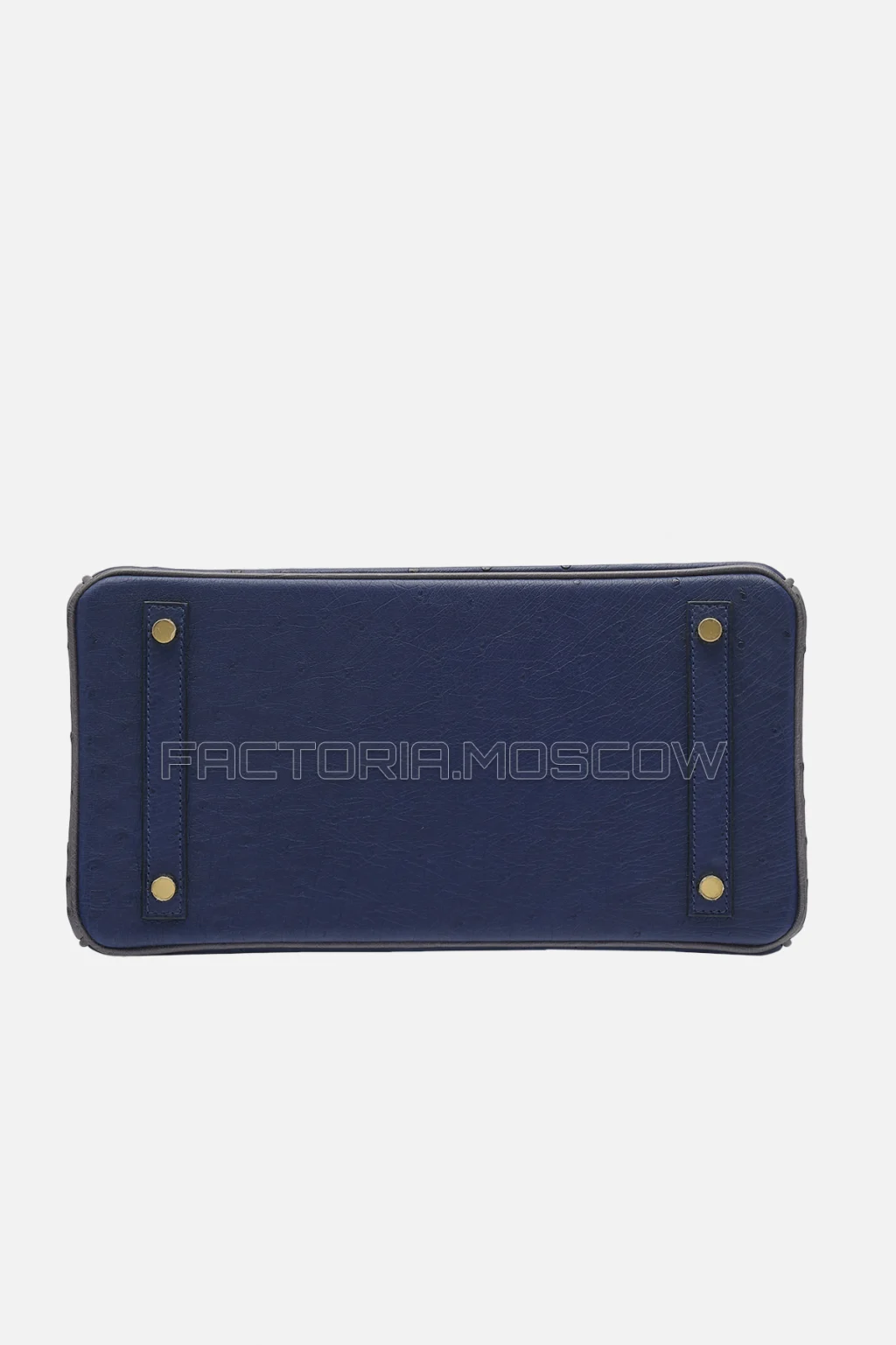 Hermes Birkin 30 Bleu Saphir/Gris Agate Ostrich GHW