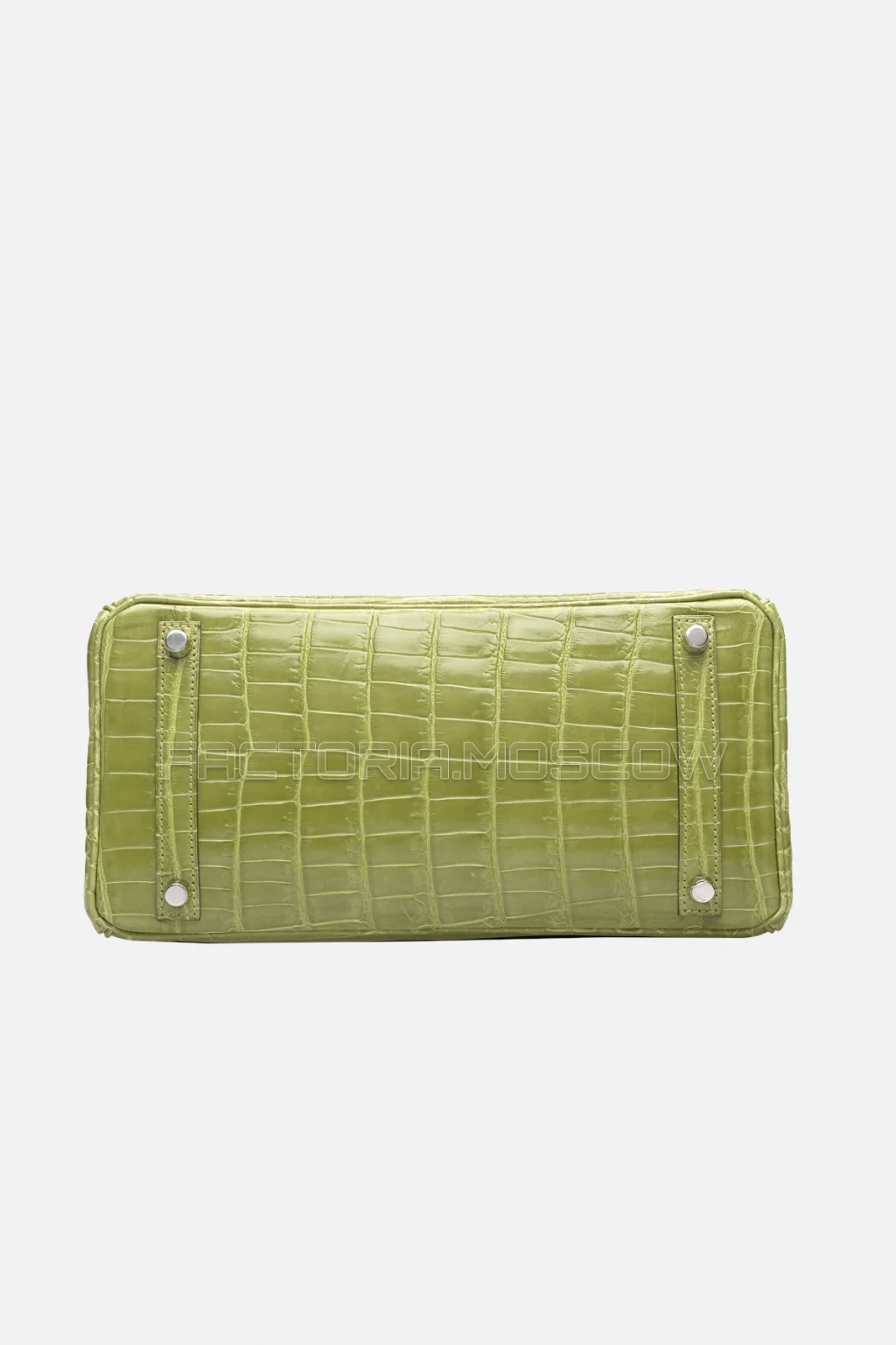 Hermes Birkin 30 Shiny Vert Anis Niloticus Crocodile PHW