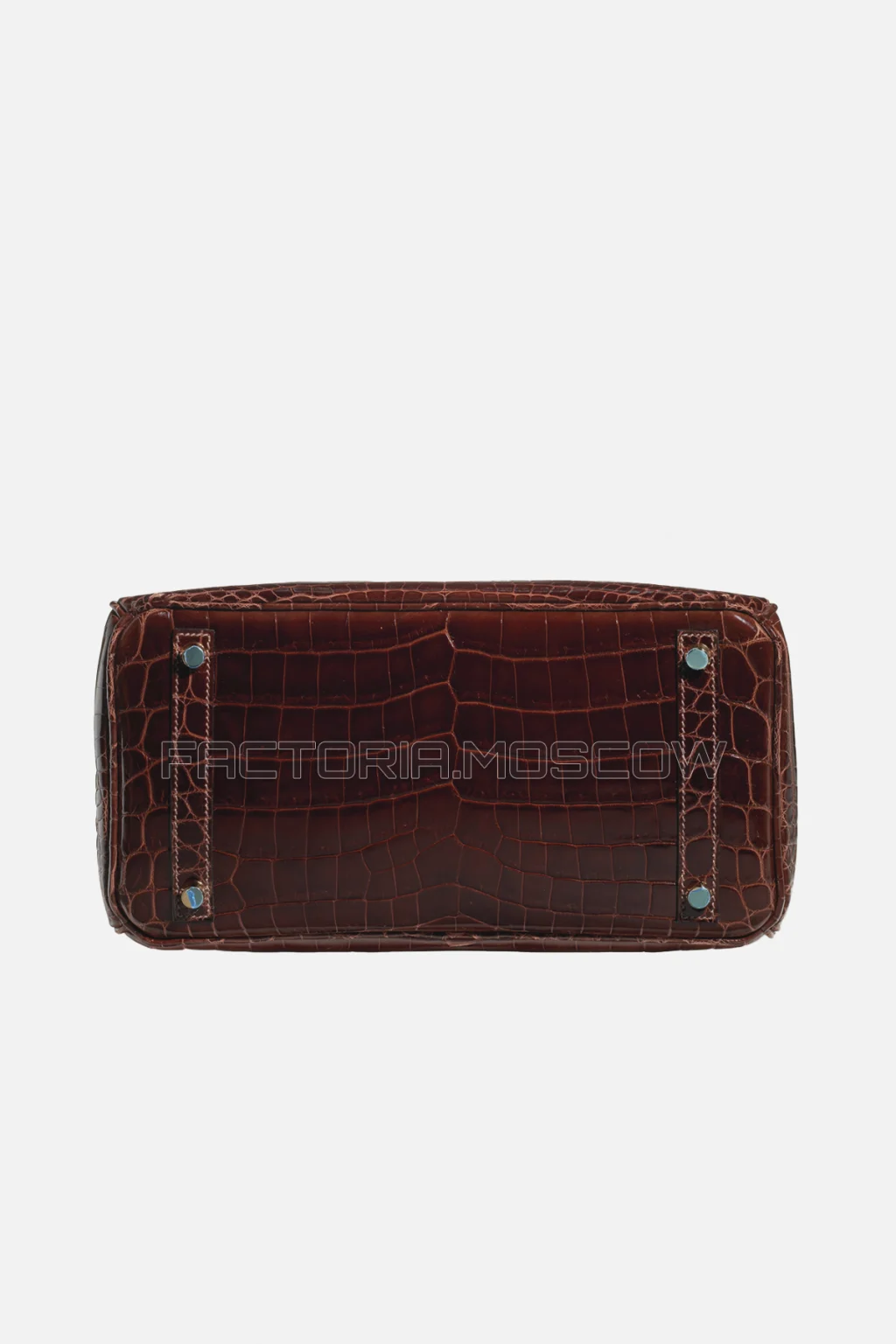 Hermes Birkin 30 Shiny Havane Niloticus Crocodile GHW