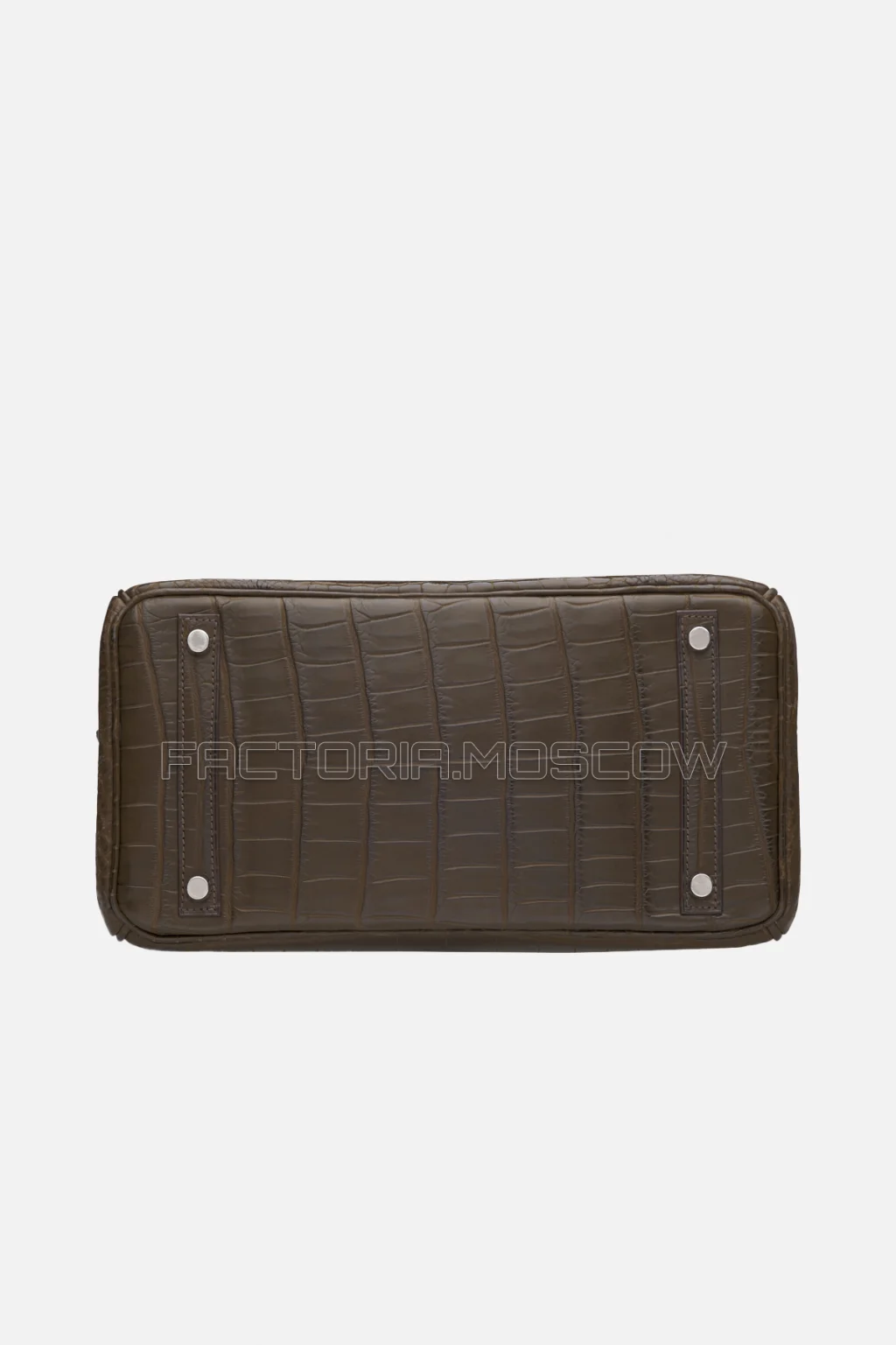 Hermes Birkin 30 Matte Gris Elephant Niloticus Crocodile PHW