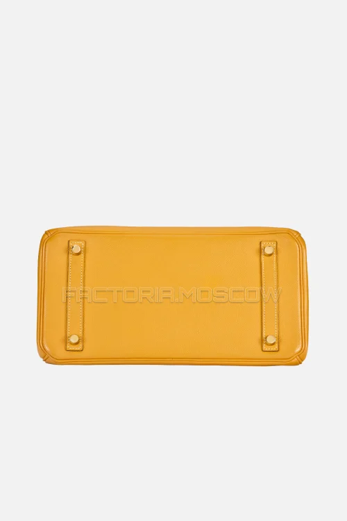 Hermes Birkin 30 Jaune D'Or/Potiron Epsom GHW