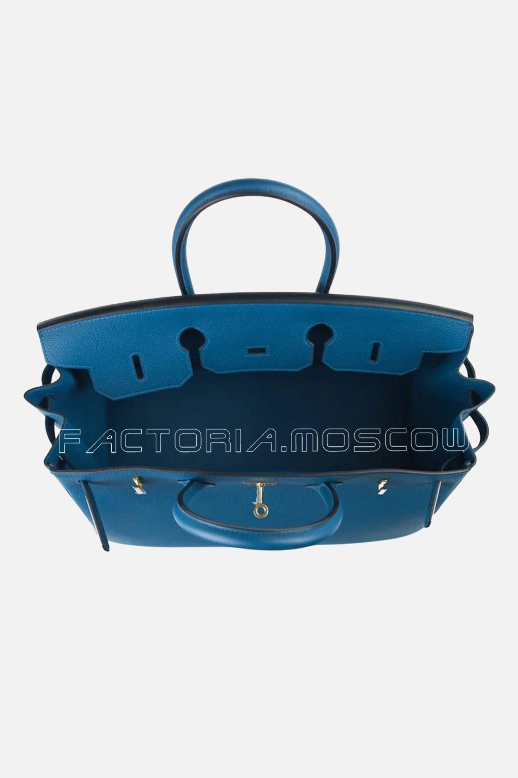 Hermes Birkin 35 Togo Colour Blue De Galice GHW