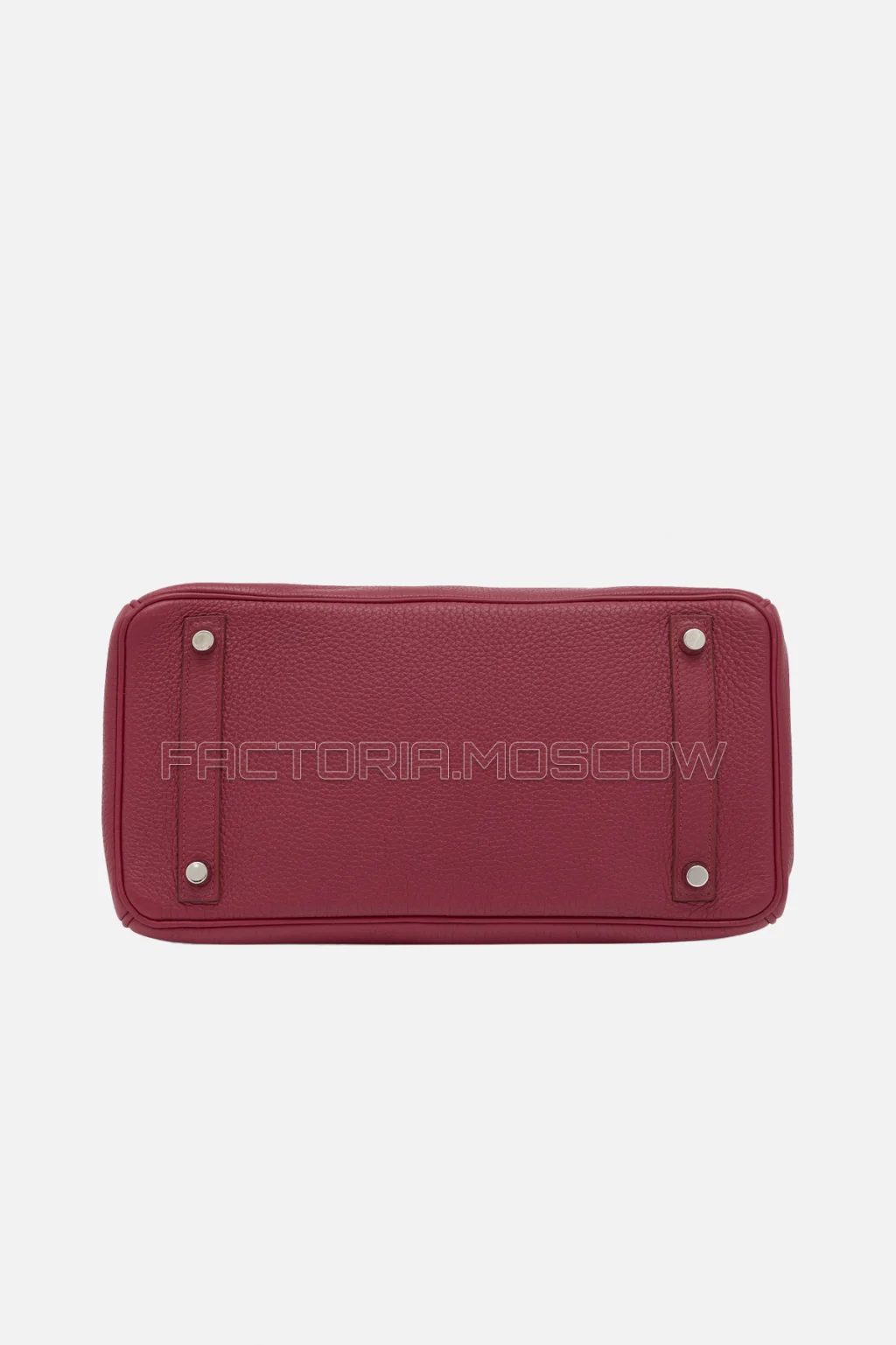 Hermes Birkin 30 Rouge Garance Clemence PHW
