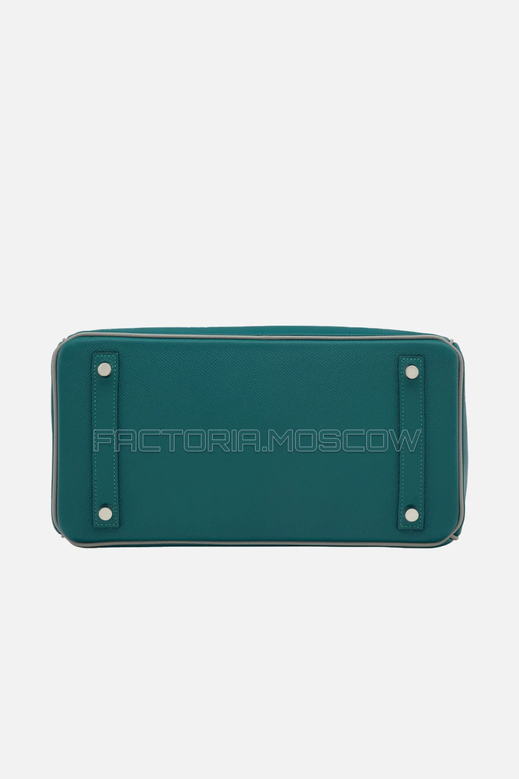 Hermes Birkin 30 Malachite/Gris Mouette Epsom PHW