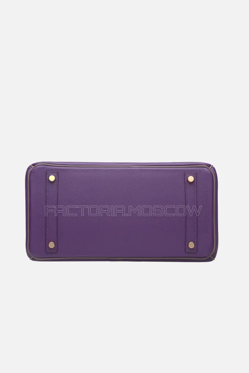 Hermes Birkin 30 Anemone/Violet Chevre GHW