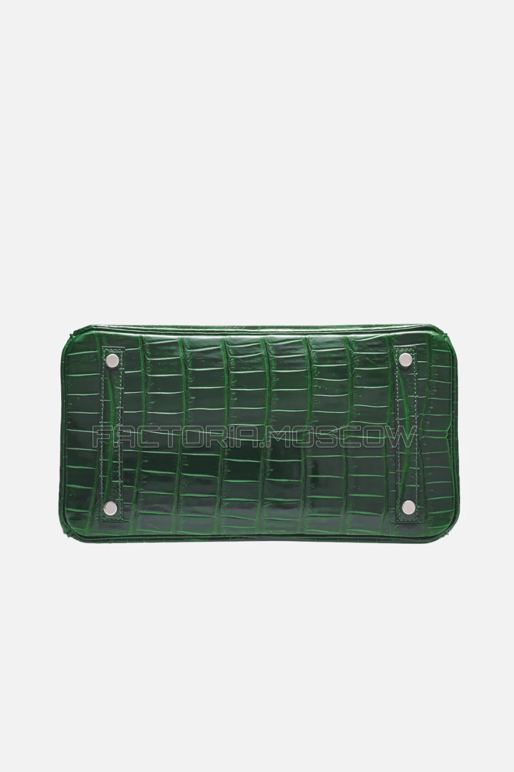 Hermes Birkin 30 Shiny Vert Émeraude Porosus Crocodile PHW