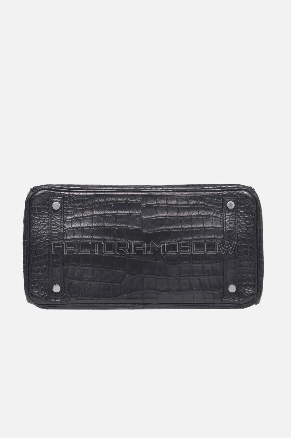 Hermes Birkin 30 Matte Black Porosus Crocodile PHW
