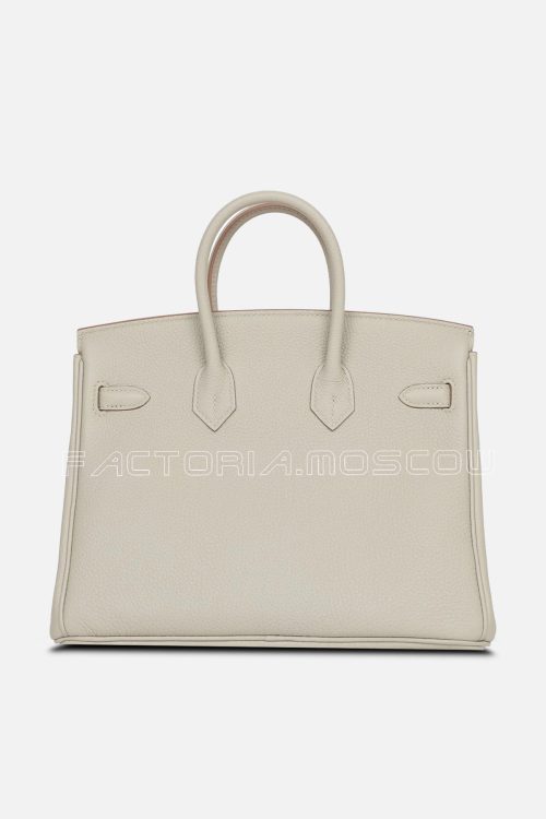 Hermes Birkin 25 Gris Perle Togo GHW