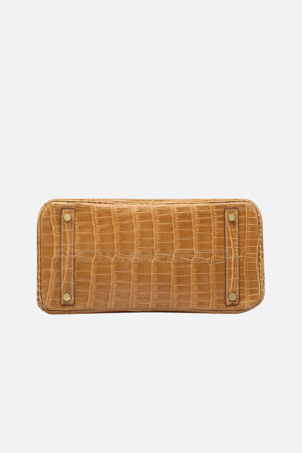 Hermes Birkin 30 Shiny Porosus Crocodile Ficelle GHW