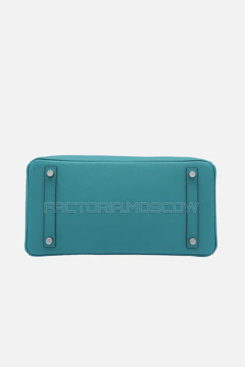 Hermes Birkin 30 Bleu Paon Epsom PHW