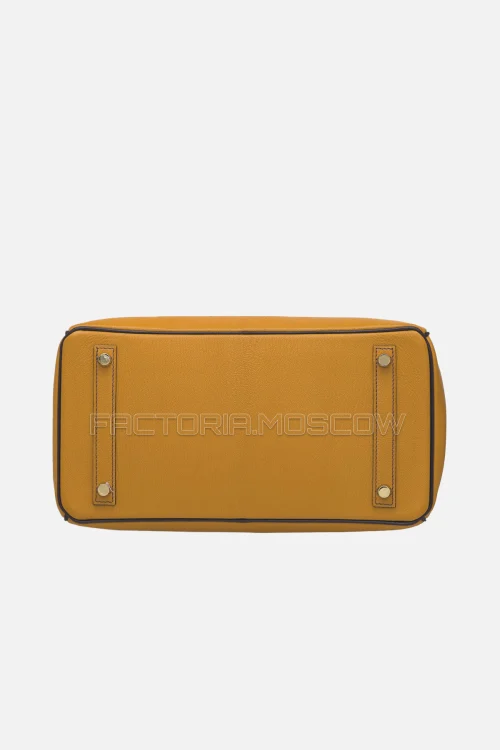 Hermes Birkin 30 Jaune D’Or/Raisin Chevre GHW