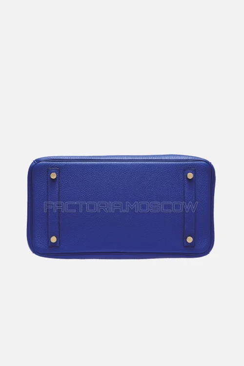 Hermes Birkin 30 Bleu Électrique Togo GHW