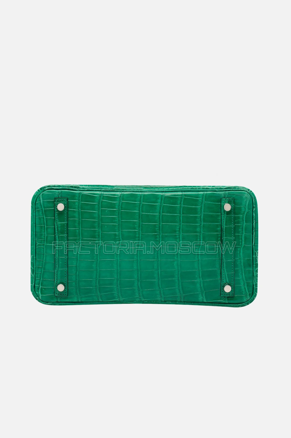 Hermes Birkin 30 Shiny Menthe Porosus Crocodile PHW
