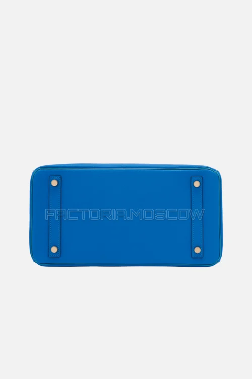 Hermes Birkin 30 Bleu Paradis/Bleu Paon Chevre GHW