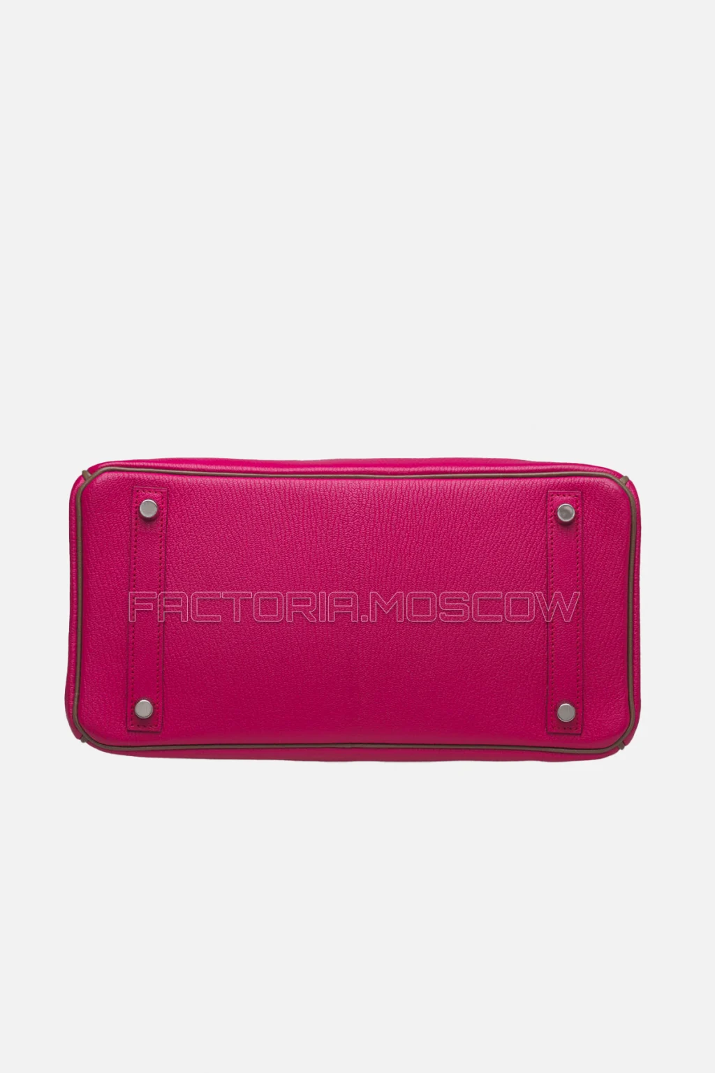 Hermes Birkin 30 Rose Shocking/Étoupe Chevre PHW