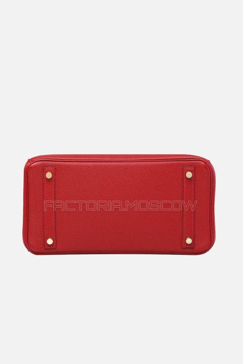 Hermes Birkin 30 Rouge Garance Togo GHW