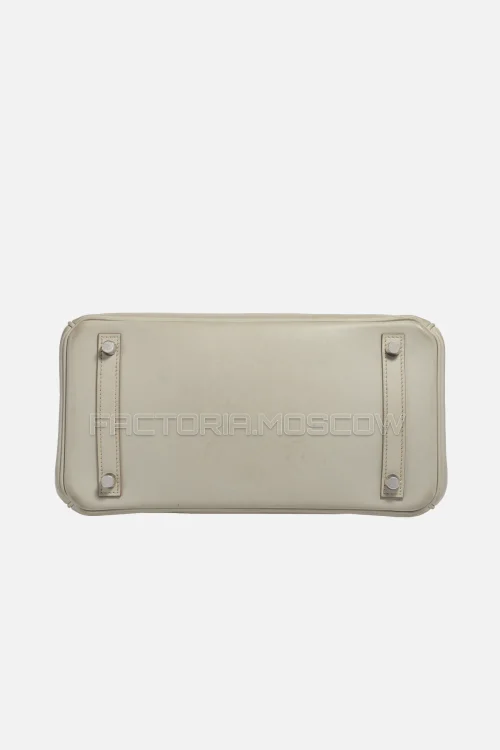 Hermes Birkin 30 Gris Perle Swift PHW
