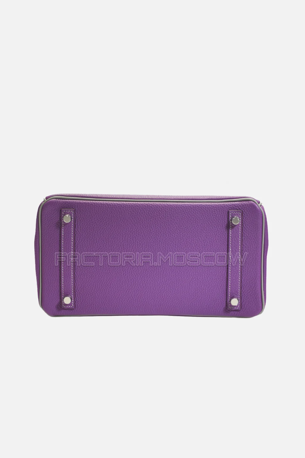 Hermes Birkin 30 Ultraviolet/Gris Mouette Togo With Brushed PHW