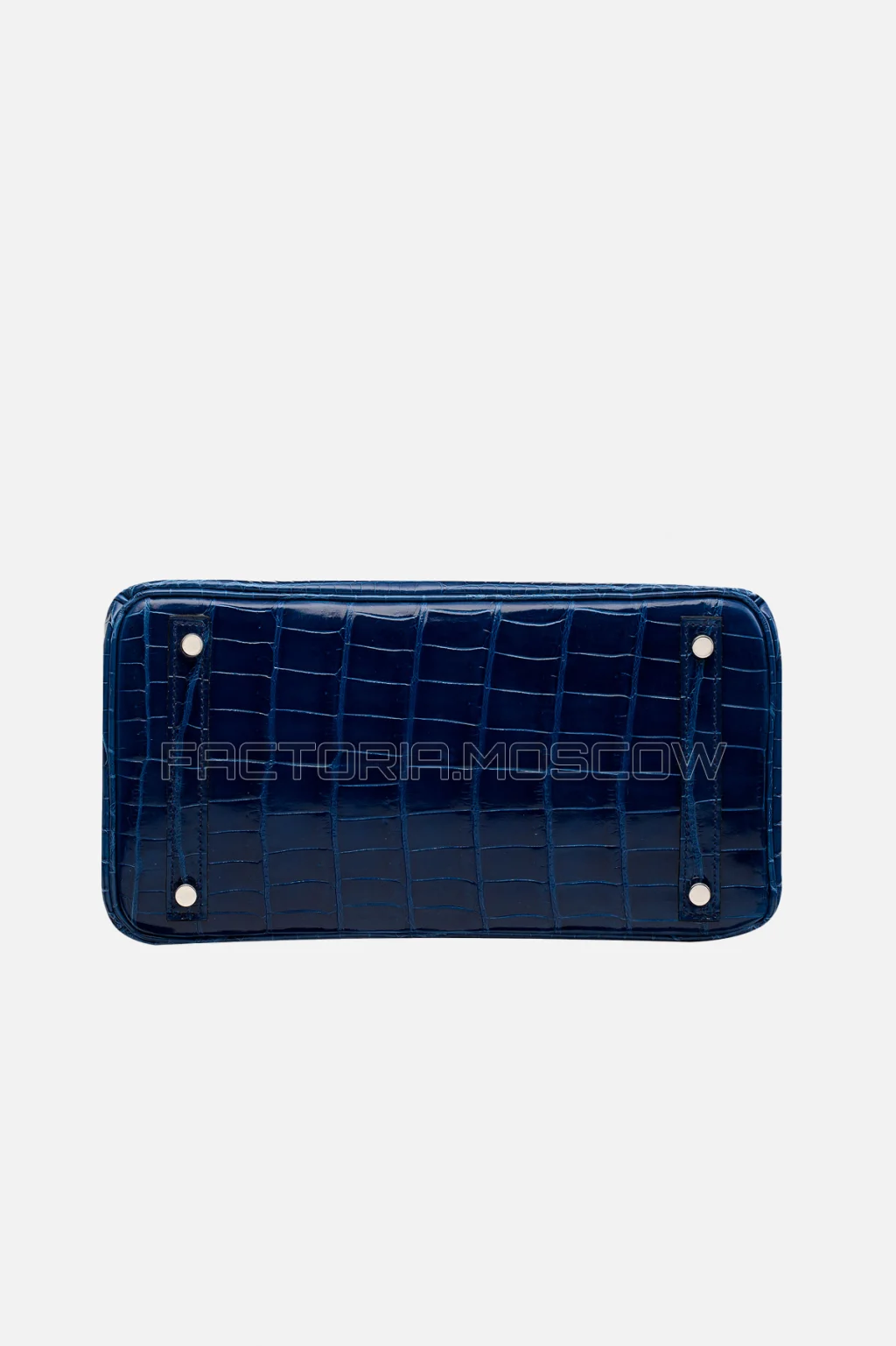 Hermes Birkin 30 Shiny Bleu Saphir Niloticus Crocodile PHW