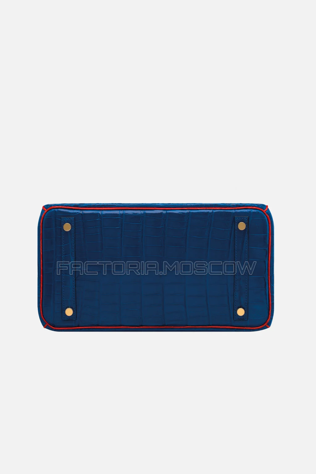Hermes Birkin 30 Shiny Bleu Électrique/Geranium Niloticus Crocodile GHW