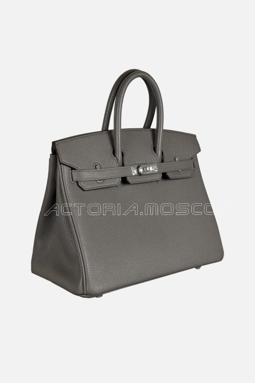 Hermes Birkin 25 Togo Colour Gris Etain PHW