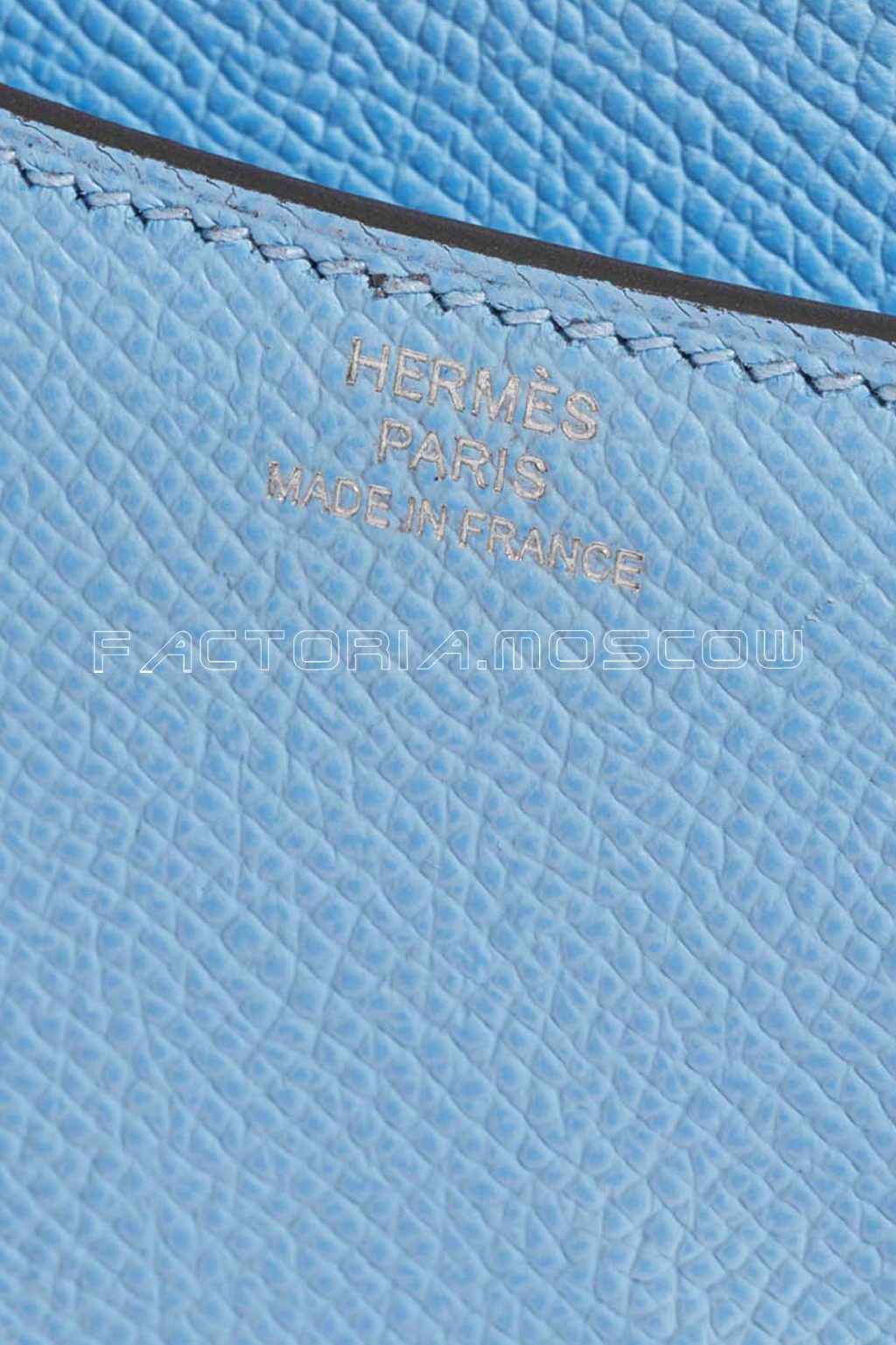 Hermès Constance 18 Epsom Blue Celeste PHW
