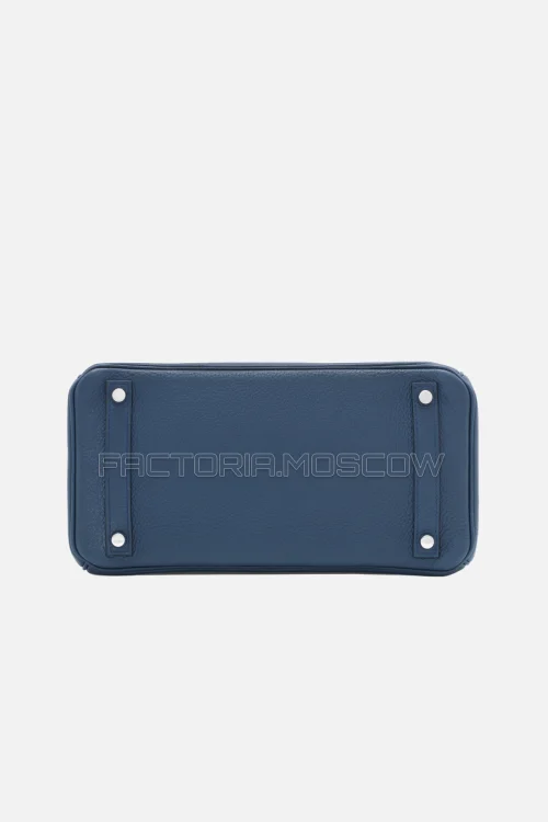 Hermes Birkin 30 Bleu De Malte Clemence PHW