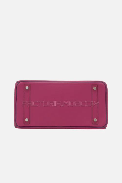 Hermes Birkin 30 Rose Shocking/Violet Chevre PHW