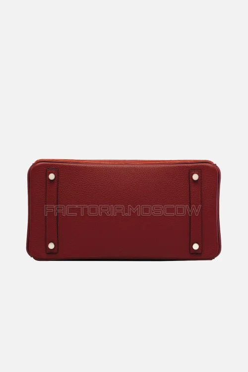 Hermes Birkin 30 Matte Rouge H Alligator, Box Calf Clemence PHW