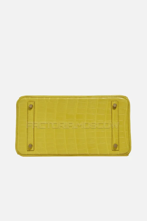 Hermes Birkin 30 Matte Mimosa Alligator GHW