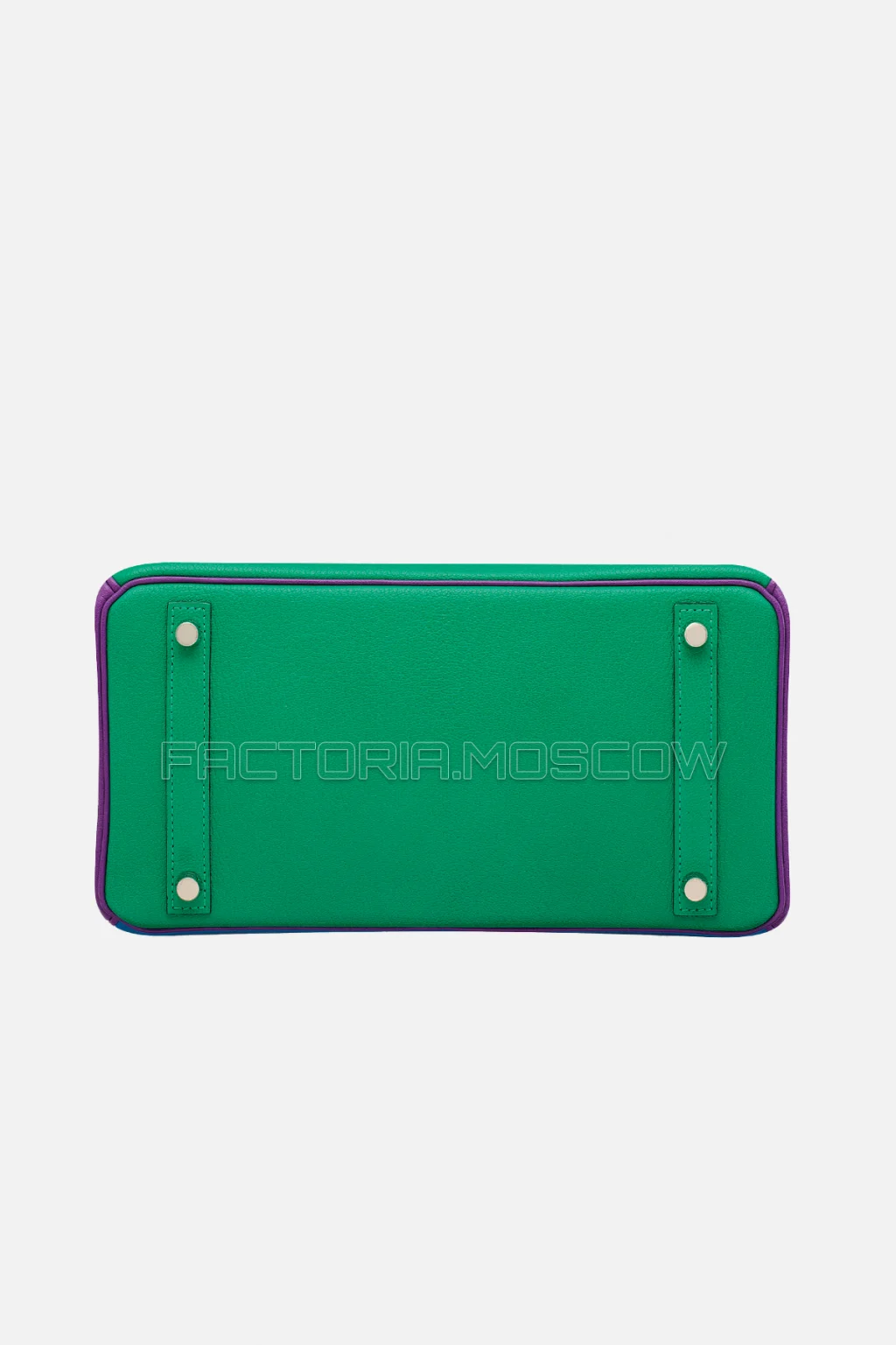 Hermes Birkin 30 Menthe, Bleu Électrique, Violet Chevre Brushed PHW