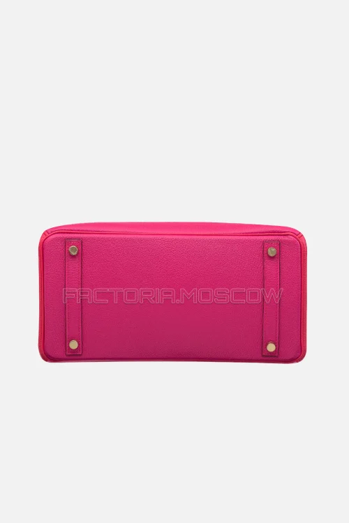 Hermes Birkin 30 Fuchsia, Bubblegum Pink 5P, Rose Jaipur Chevre GHW