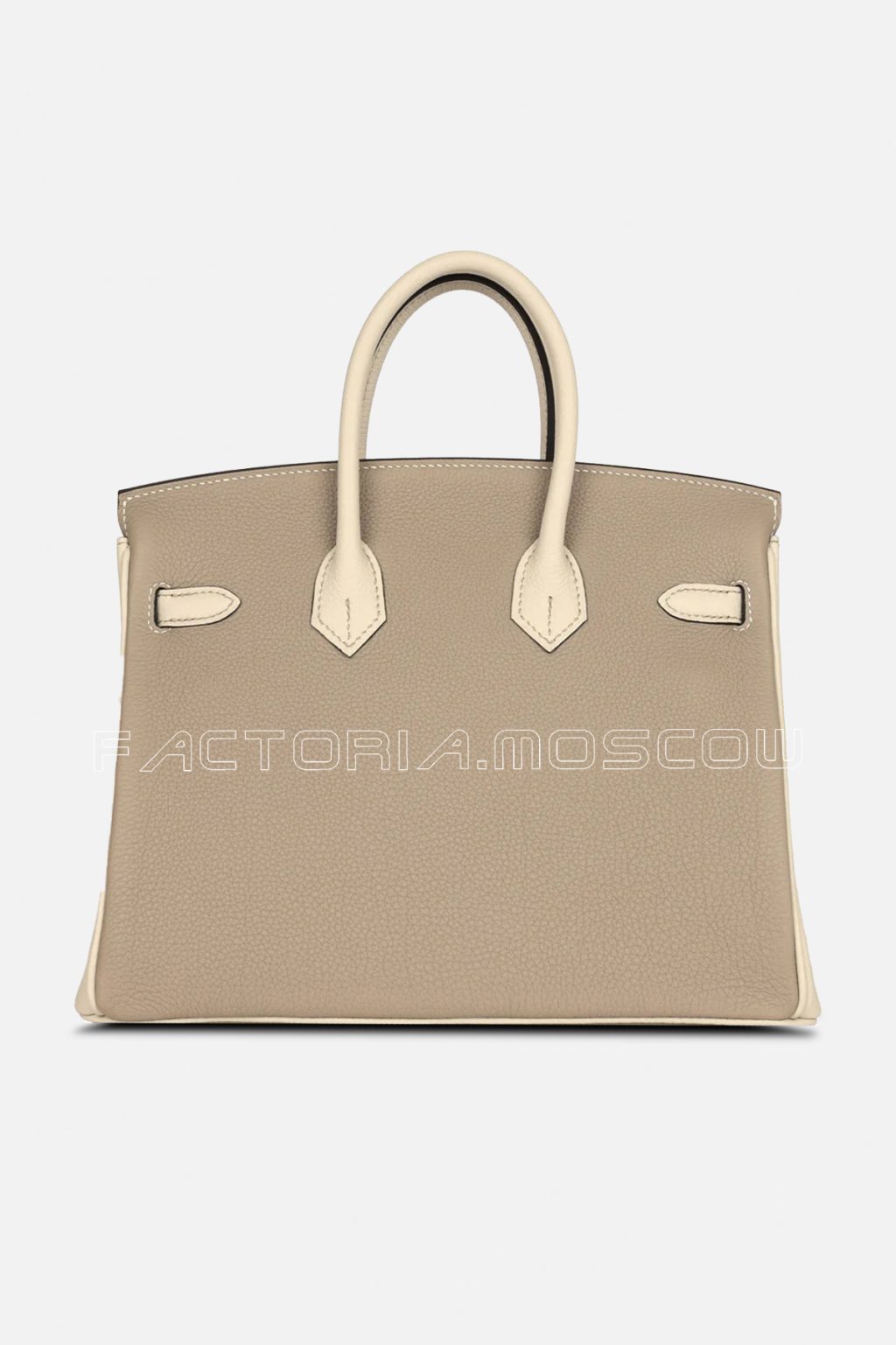 Hermes HSS Birkin 25 Togo Craie/Gris Tourterelle GHW