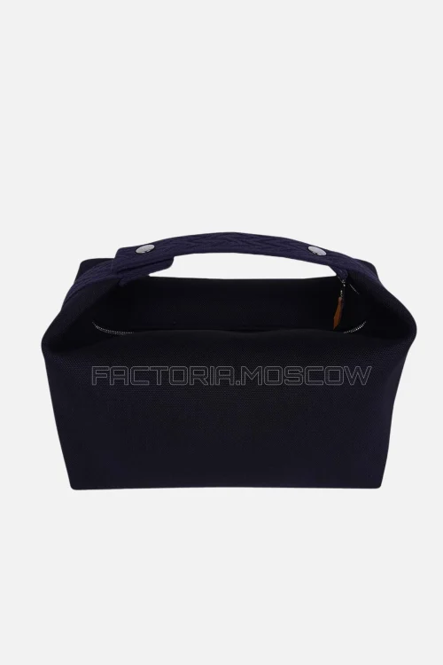 Hermes Trousse Bride-A-Brac Cosmetic Bag Large Model Black PHW