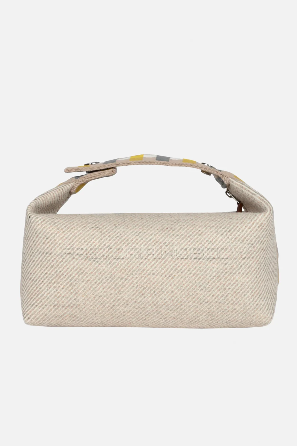 Hermès Bride-A-Brac Au Carre Case PM Seigle Wool PHW