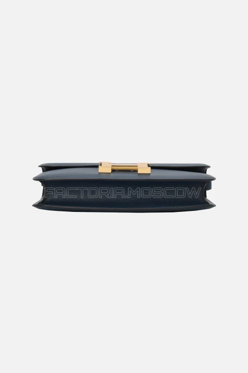 Hermès Constance Elan Blue Nuit Epsom GHW