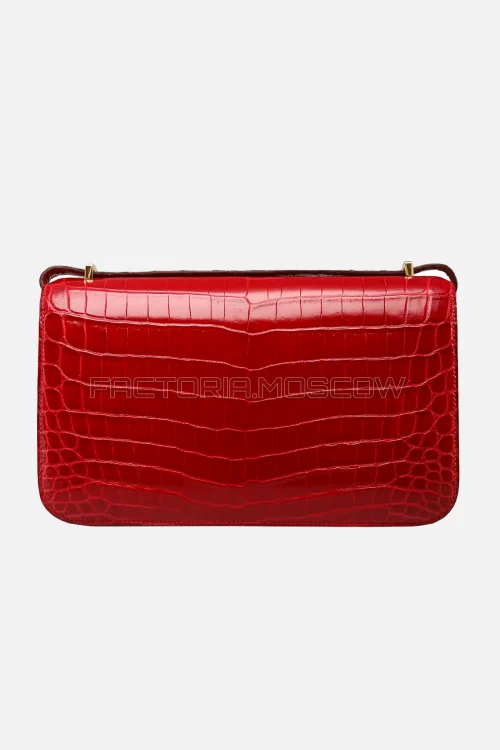 Hermes Constance Elan Braise Alligator Lisse GHW