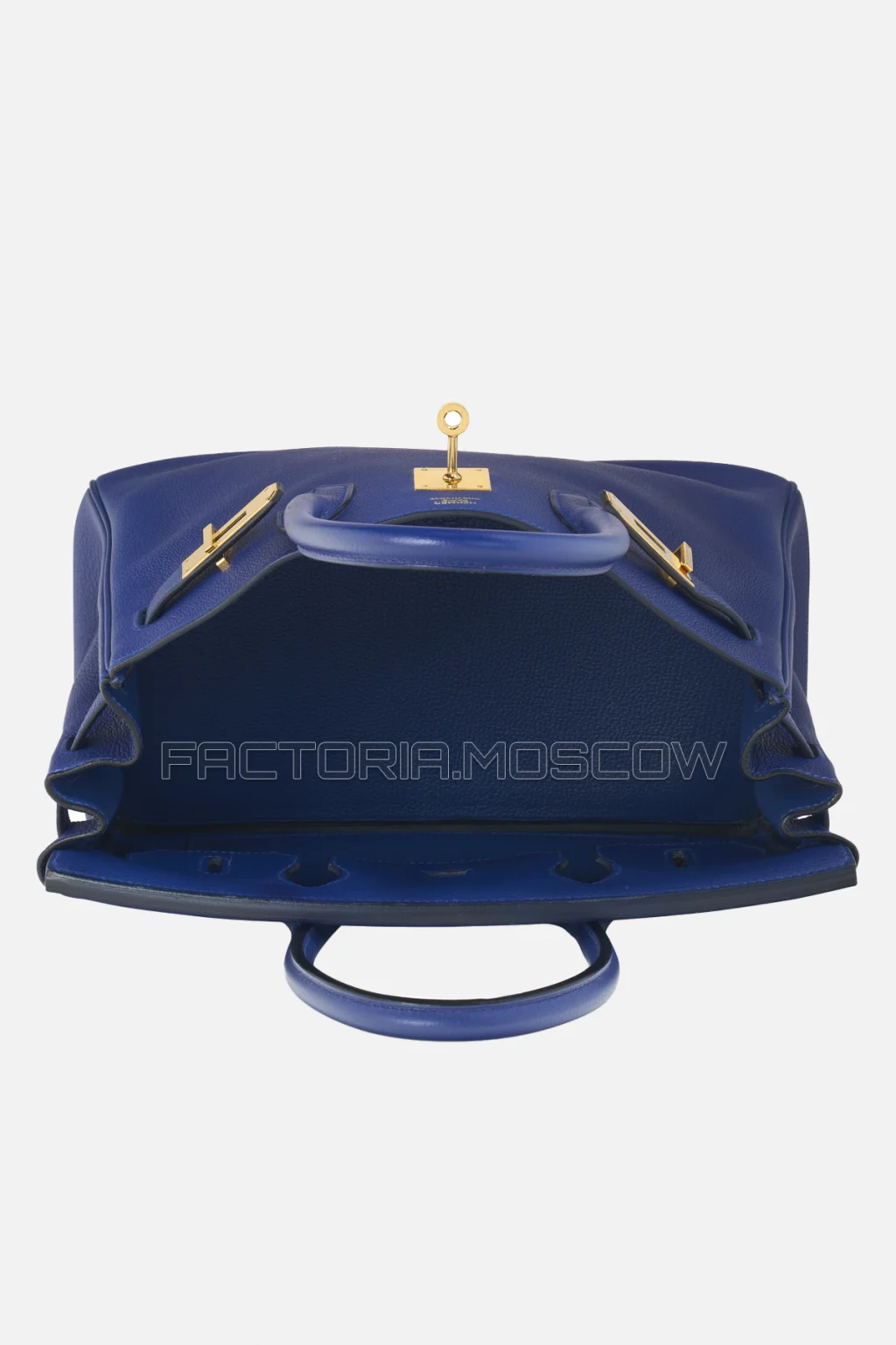 Hermes Birkin 30 Bleu Encre Evercolor GHW