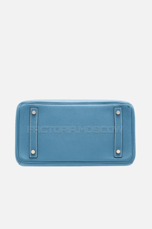 Hermes Birkin 30 Bleu Jeans Togo PHW