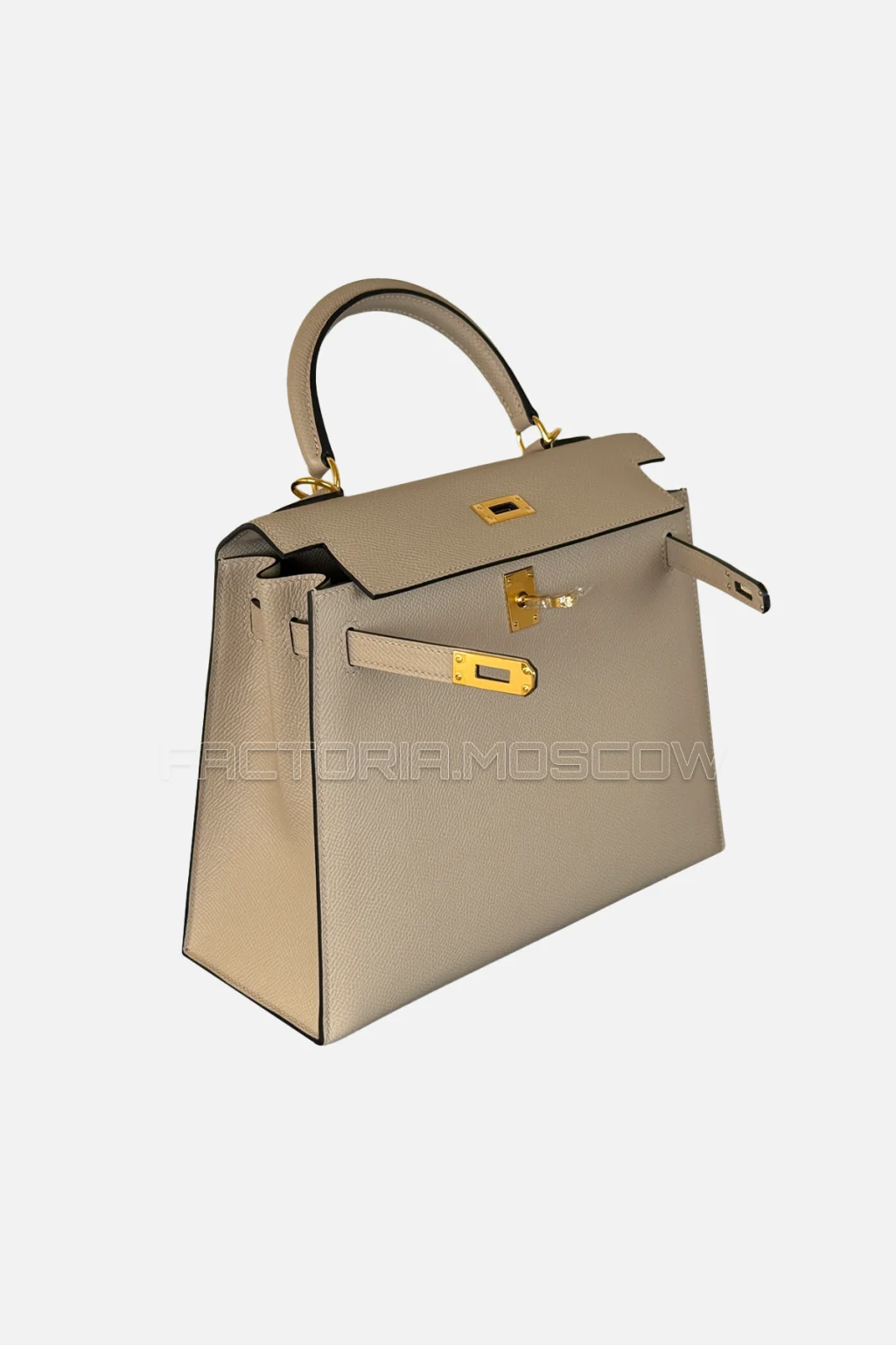 Hermes Kelly Sellier 25 Epsom Colour Gris Tourterelle GHW