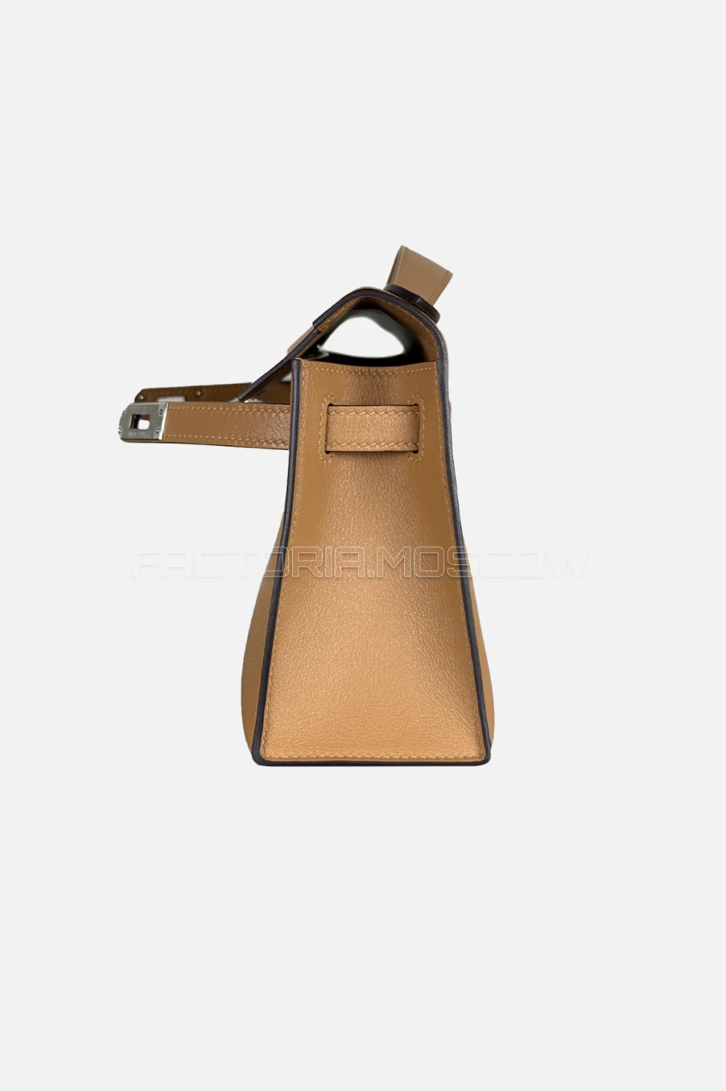 Hermes Kelly Pochette Swift Colour Chai Hardware PHW