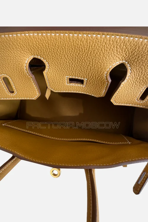 Hermès Birkin 25 Natural Sable Togo GHW