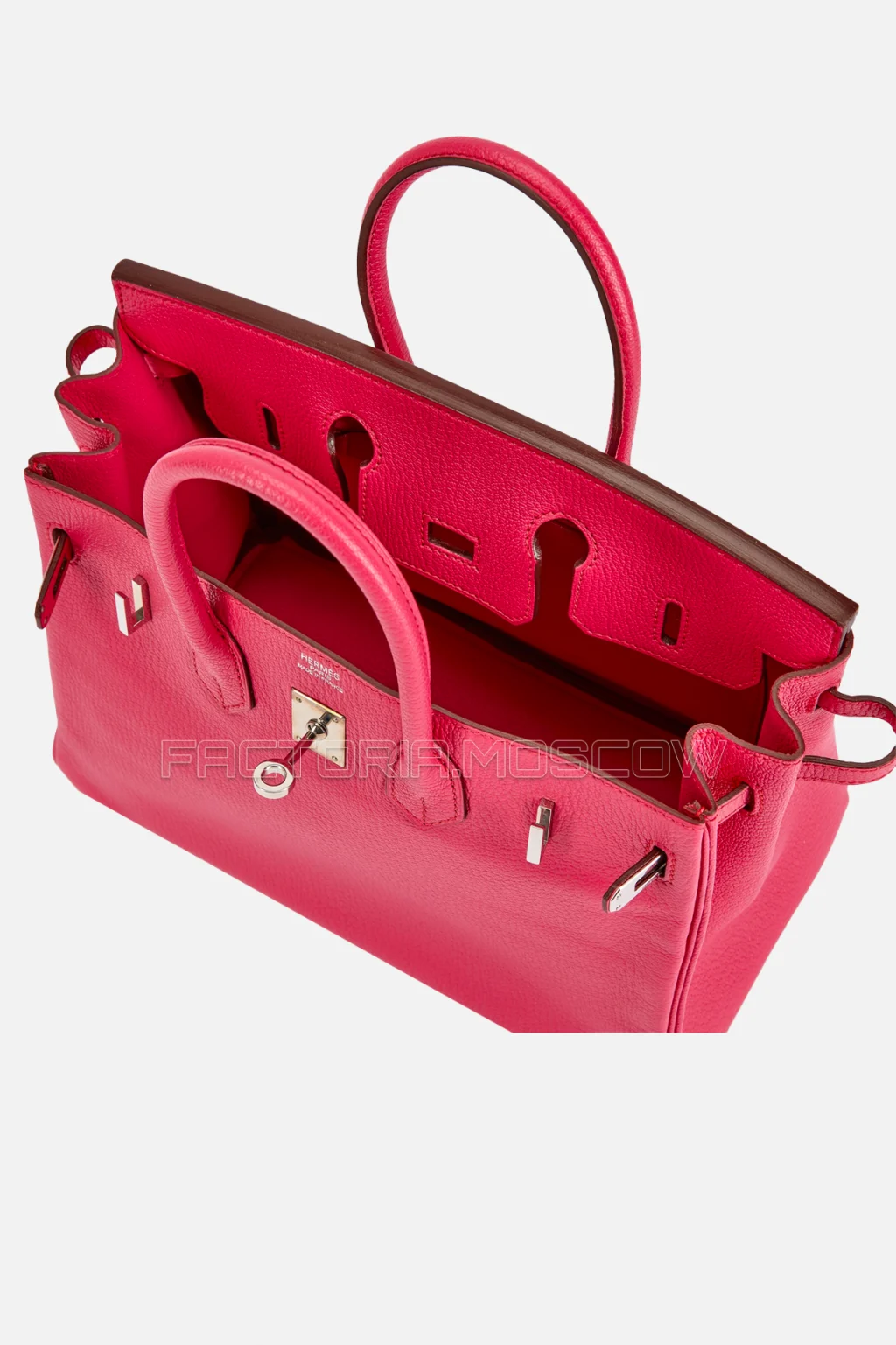 Hermès Birkin 25 Rose Mexico Chèvre PHW