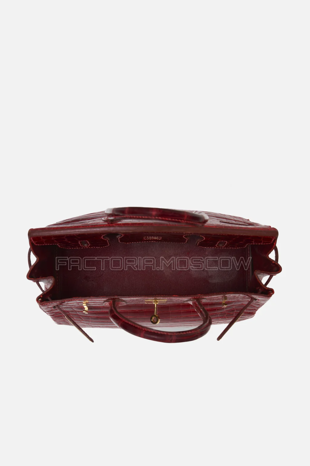 Hermes Birkin 30 Shiny Braise Niloticus Crocodile GHW