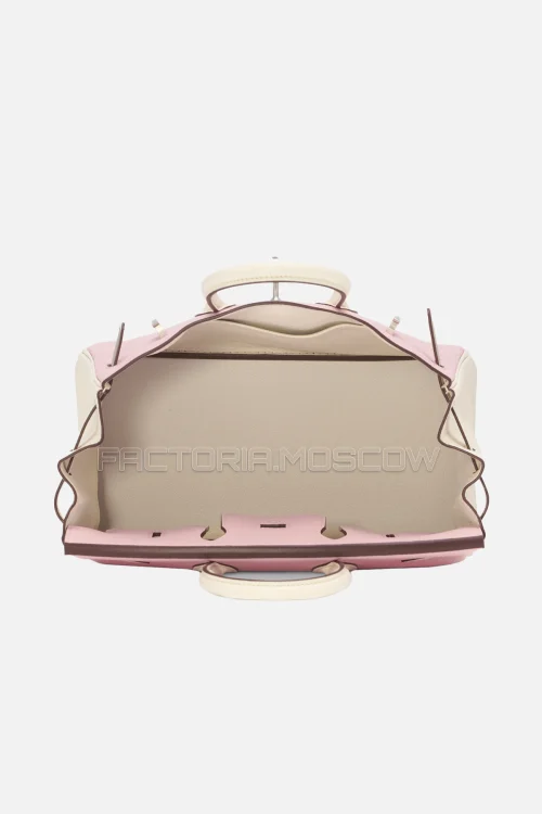 Hermes Birkin 25 Rose Sakura/Nata Chevre PHW