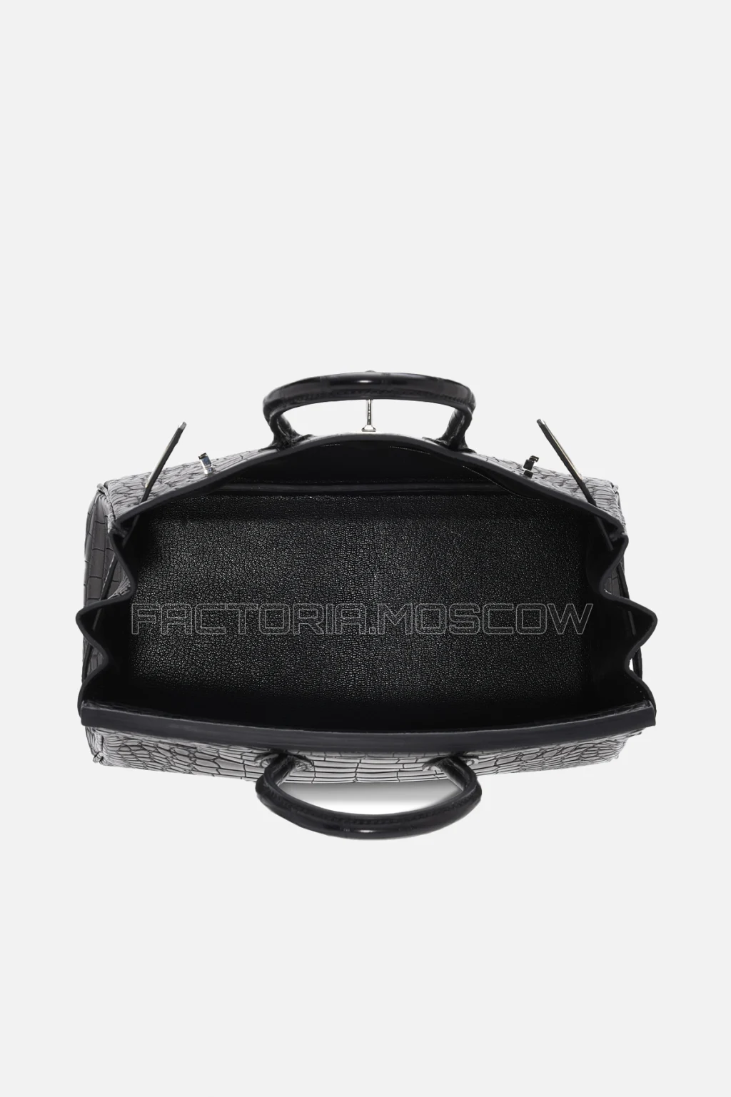 Hermes Birkin 25 Alligator Matte Black PHW