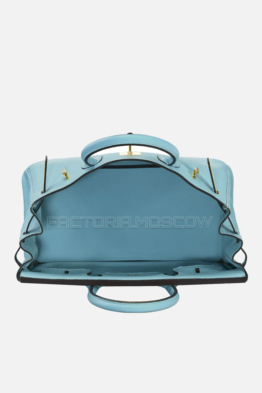 Hermes Birkin 30 Bleu Saint Cyr Togo GHW