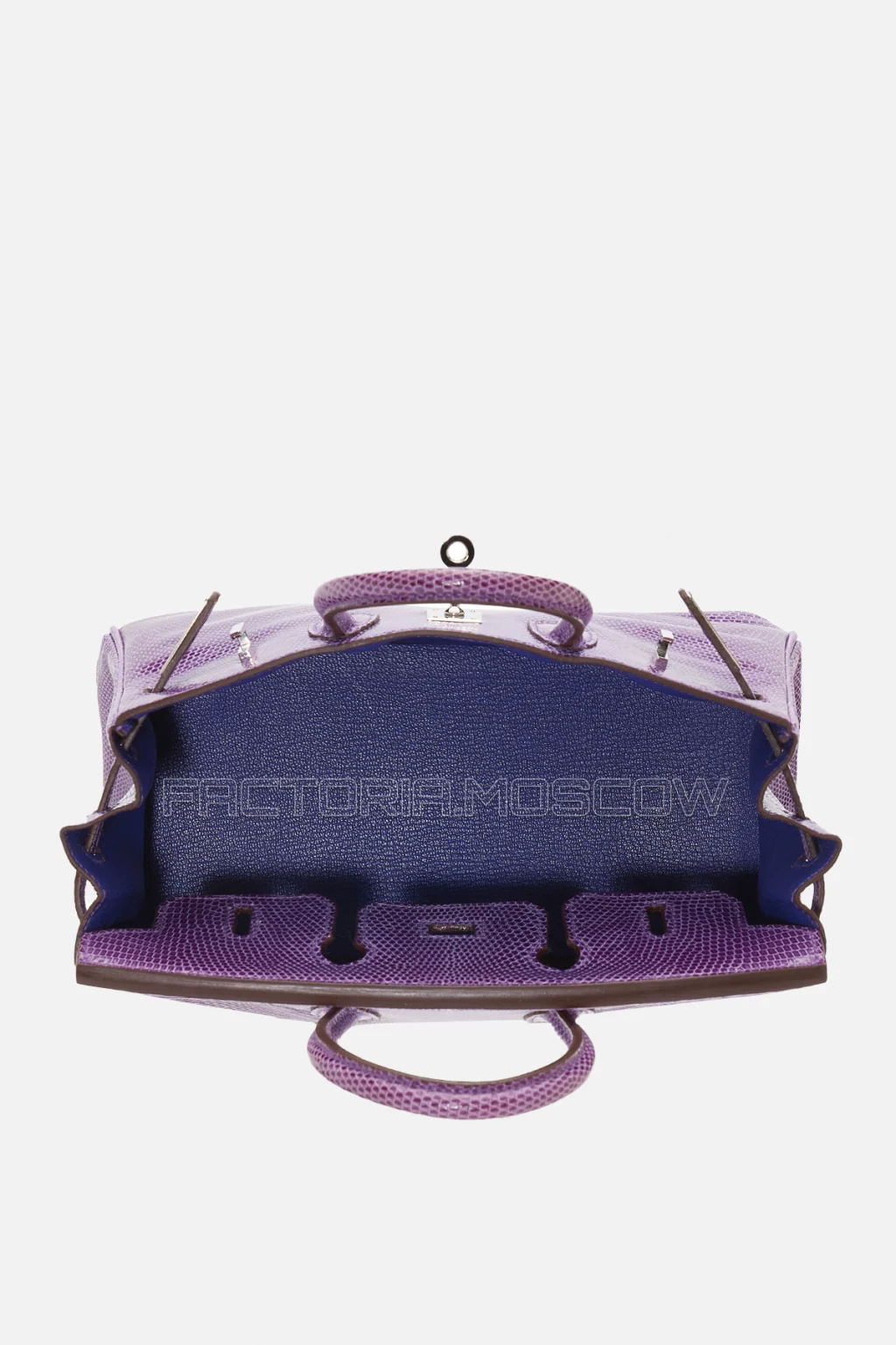 Hermes Birkin 25 Shiny Violet Niloticus Lizard PHW