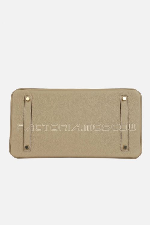 Hermès Special Order (HSS) Birkin 35 Togo Colour Trench Permabrass Hardware